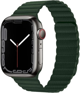 PASEK DO ZEGARKA APPLE WATCH 1/2/3/4/5/6/7/8/9/SE 38/40/41mm ZIELONY