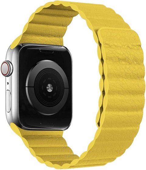 PASEK DO ZEGARKA APPLE WATCH 1/2/3/4/5/6/7/8/9/SE 38/40/41mm ŻÓŁTY PASEK DO ZEGARKA APPLE WATCH 1/2/3/4/5/6/7/8/9/SE 38/40/41mm ŻÓŁTY