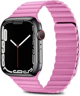 PASEK DO ZEGARKA APPLE WATCH 1/2/3/4/5/6/7/8/9/SE 42/44/45mm RÓŻOWY