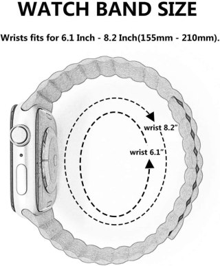 PASEK DO ZEGARKA APPLE WATCH 1/2/3/4/5/6/7/8/9/SE 42/44/45mm RÓŻOWY
