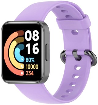 PASEK DO ZEGARKA XIAOMI/REDMI WATCH LITE 2 FIOLETOWY SILIKONOWY WODOODPORNY