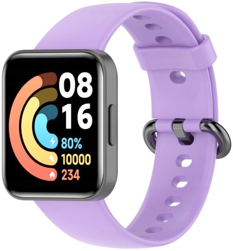 PASEK DO ZEGARKA XIAOMI/REDMI WATCH LITE 2 FIOLETOWY SILIKONOWY WODOODPORNY PASEK DO ZEGARKA XIAOMI/REDMI WATCH LITE 2 FIOLETOWY SILIKONOWY WODOODPORNY