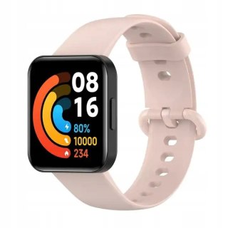 PASEK DO ZEGARKA XIAOMI/REDMI WATCH LITE 2 RÓŻOWY SILIKONOWY WODOODPORNY
