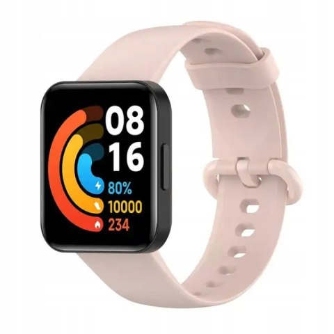PASEK DO ZEGARKA XIAOMI/REDMI WATCH LITE 2 RÓŻOWY SILIKONOWY WODOODPORNY PASEK DO ZEGARKA XIAOMI/REDMI WATCH LITE 2 RÓŻOWY SILIKONOWY WODOODPORNY