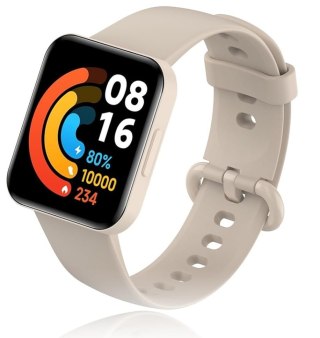 PASEK DO ZEGARKA XIAOMI/REDMI WATCH LITE BEŻOWY SILIKON WODOODPORNY