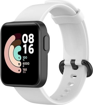 PASEK DO ZEGARKA XIAOMI/REDMI WATCH LITE BIAŁY SILIKON WODOODPORNY