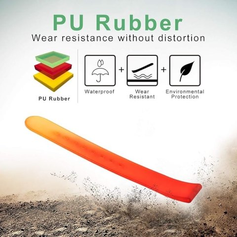 PASEK DO ZEGARKA OMBRE CZERWONO-POMARAŃCZOWE UNIWERSALNY PU 22mm PASEK DO ZEGARKA OMBRE CZERWONO-POMARAŃCZOWE UNIWERSALNY PU 22mm