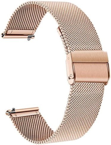 PASEK DO ZEGARKA RÓŻOWE ZŁOTO UNIWERSALNY STAL NIERDZEWNA ELEGANCKI 20mm PASEK DO ZEGARKA RÓŻOWE ZŁOTO UNIWERSALNY STAL NIERDZEWNA ELEGANCKI 20mm