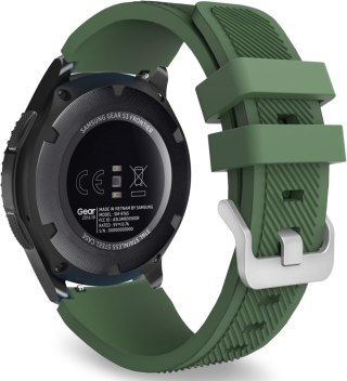 PASEK DO ZEGARKA Samsung Galaxy Watch S3 ZIELONY SILIKONOWY WODOODPORNY