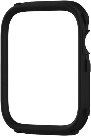RAMKA APPLE IWATCH SERII 3/4/5/6/SE 44/42mm CZARNE OCHRONA WYTZRYMAŁA