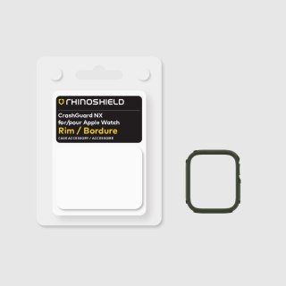 RAMKA APPLE IWATCH SERII 3/4/5/6/SE 44/42mm CZARNE OCHRONA WYTZRYMAŁA