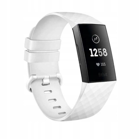 2x PASEK DO Fitbit Charge 3/4 CZARNY BIAŁY TPU WODOODPORNY OPASKA S 2x PASEK DO Fitbit Charge 3/4 CZARNY BIAŁY TPU WODOODPORNY OPASKA S