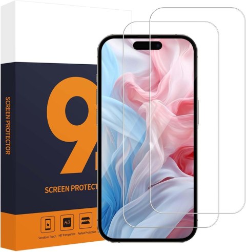 2X SZKŁO HARTOWANE APPLE IPHONE 15 PRO WYSOKA OCHRONA ŁATWY MONTAŻ SOLIDNE 2X SZKŁO HARTOWANE APPLE IPHONE 15 PRO WYSOKA OCHRONA ŁATWY MONTAŻ SOLIDNE