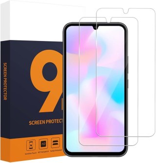 2X SZKŁO HARTOWANE SAMSUNG GALAXY A34 WYSOKA OCHRONA ŁATWY MONTAŻ SOLIDNE