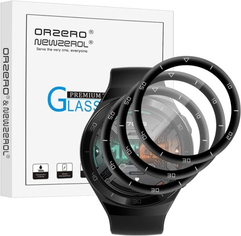 3x SZKŁO HARTOWANE HUWAEI WATCH GT 2E 46MM WYSOKA OCHRONA SOLIDNE 3x SZKŁO HARTOWANE HUWAEI WATCH GT 2E 46MM WYSOKA OCHRONA SOLIDNE