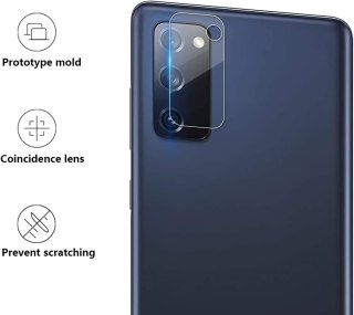 3x SZKŁO HARTOWANE SAMSUNG GALAXY S20 FE NA APARAT OCHRONA WYTRZYMAŁE