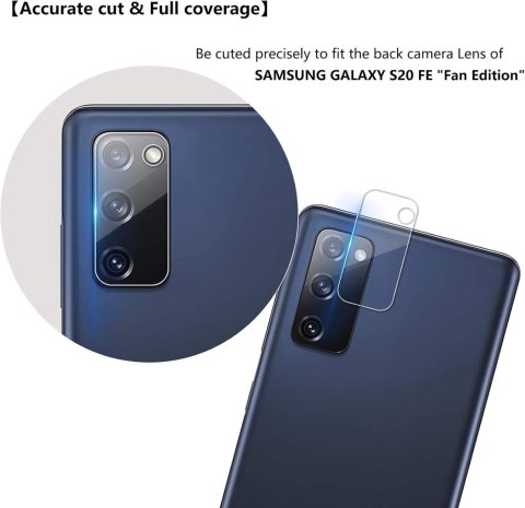 3x SZKŁO HARTOWANE SAMSUNG GALAXY S20 FE NA APARAT OCHRONA WYTRZYMAŁE 3x SZKŁO HARTOWANE SAMSUNG GALAXY S20 FE NA APARAT OCHRONA WYTRZYMAŁE