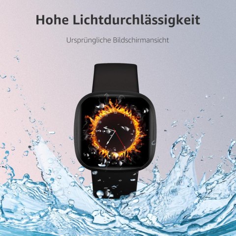 4x FOLIA OCHRONNA FITBIT VERSA 2 /4 WYSOKA OCHRONA WYTRZYMAŁE SOLIDNE 4x FOLIA OCHRONNA FITBIT VERSA 2 /4 WYSOKA OCHRONA WYTRZYMAŁE SOLIDNE