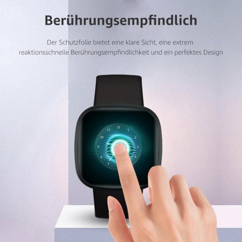 4x FOLIA OCHRONNA FITBIT VERSA 2 /4 WYSOKA OCHRONA WYTRZYMAŁE SOLIDNE 4x FOLIA OCHRONNA FITBIT VERSA 2 /4 WYSOKA OCHRONA WYTRZYMAŁE SOLIDNE