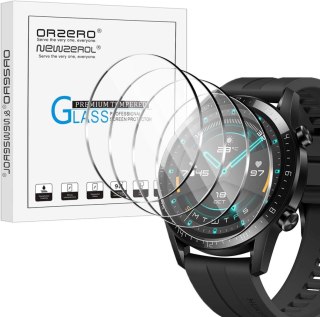 4x SZKŁO HARTOWANE HUAWEI WATCH GT 2 WYSOKA OCHRONA WYTRZYMAŁE SOLIDNE