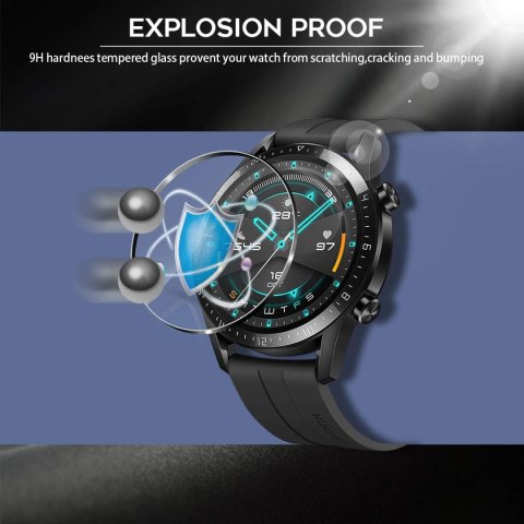 4x SZKŁO HARTOWANE HUAWEI WATCH GT 2 WYSOKA OCHRONA WYTRZYMAŁE SOLIDNE 4x SZKŁO HARTOWANE HUAWEI WATCH GT 2 WYSOKA OCHRONA WYTRZYMAŁE SOLIDNE