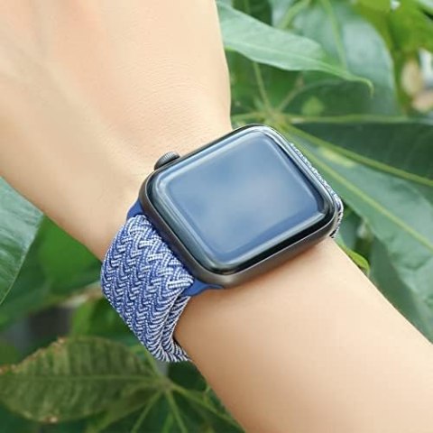 BRANSOLETA DO APPLE WATCH 42/44/45mm 1/2/3/4/5/6/7/8/9/10/SE NIEBIESKA BRANSOLETA DO APPLE WATCH 42/44/45mm 1/2/3/4/5/6/7/8/9/10/SE NIEBIESKA