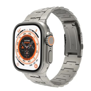 BRANSOLETA DO ZEGARKA APPLE WATCH ULTRA/ULTRA 2 44/45/46/49mm SREBRNA