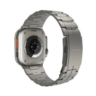 BRANSOLETA DO ZEGARKA APPLE WATCH ULTRA/ULTRA 2 44/45/46/49mm SREBRNA