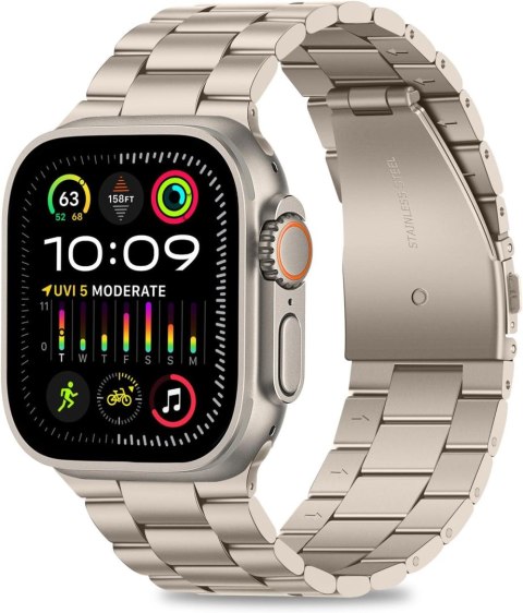 BRANSOLETA DO ZEGARKA APPLE WATCH ULTRA/ULTRA 2 49mm SREBRNA +ETUI