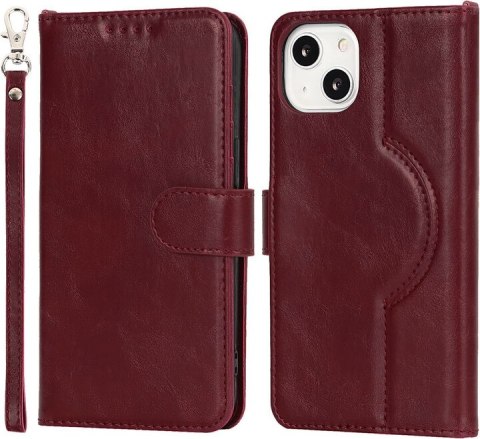 ETUI APPLE IPHONE 13 BORDOWE ZAMYKANE Z KLAPKĄ MAGSAFE SKŁADANE SOLIDNE ETUI APPLE IPHONE 13 BORDOWE ZAMYKANE Z KLAPKĄ MAGSAFE SKŁADANE SOLIDNE