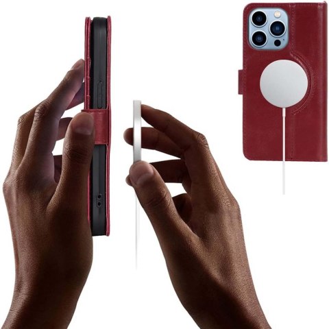 ETUI APPLE IPHONE 13 PRO CZARNE ELEGANCKIE ZAMYKANE Z KLAPKĄ IMITACJA SKÓRY ETUI APPLE IPHONE 13 PRO CZARNE ELEGANCKIE ZAMYKANE Z KLAPKĄ IMITACJA SKÓRY