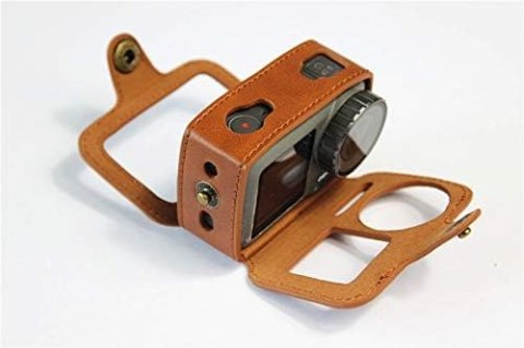 ETUI DO DJI Osmo BRĄZOWE SKÓRA PU +REGULOWANY PASEK NA SZYJĘ CASE OCHRONNY ETUI DO DJI Osmo BRĄZOWE SKÓRA PU +REGULOWANY PASEK NA SZYJĘ CASE OCHRONNY