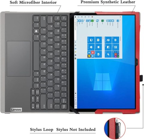 ETUI LENOVO YOGA DUET 7i CZERWONE ZAMYKANE Z KLAPKĄ OCHRONNE SOLIDNE ETUI LENOVO YOGA DUET 7i CZERWONE ZAMYKANE Z KLAPKĄ OCHRONNE SOLIDNE