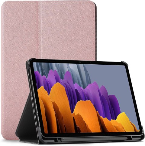 ETUI SAMSUNG GALAXY TAB S7 RÓŻOWE MAGNETYCZNE SKŁADANE ZAMYKANE Z KLAPKĄ ETUI SAMSUNG GALAXY TAB S7 RÓŻOWE MAGNETYCZNE SKŁADANE ZAMYKANE Z KLAPKĄ