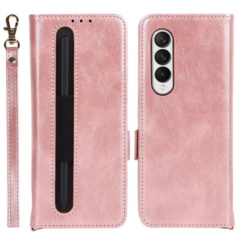 ETUI SAMSUNG GALAXY Z FOLD 3 RÓŻOWE ZAMYKANE Z KLAPKĄ MIEJSCE NA KARTY ETUI SAMSUNG GALAXY Z FOLD 3 RÓŻOWE ZAMYKANE Z KLAPKĄ MIEJSCE NA KARTY