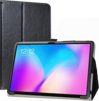 ETUI TABLET TECLAST T30 CZARNE IMITACJA SKÓRY ZAMYKANE Z KLAPKĄ OCHRONNE