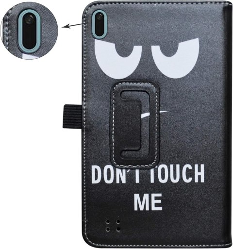 ETUI TABLET WINNOVO T7 PRO CZARNE DON'T TOUCH ME NAPIS MINKA ZAMYKANE ETUI TABLET WINNOVO T7 PRO CZARNE DON'T TOUCH ME NAPIS MINKA ZAMYKANE