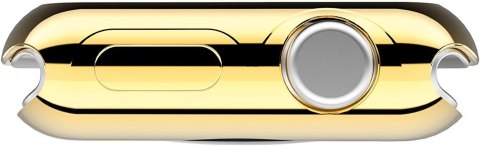 ETUI ZEGAREK APPLE iWATCH SERII 6/5/4/SE 40mm ZŁOTE WYSOKA OCHRONA SOLIDNE ETUI ZEGAREK APPLE iWATCH SERII 6/5/4/SE 40mm ZŁOTE WYSOKA OCHRONA SOLIDNE