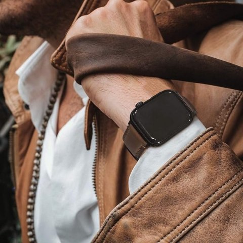 PASEK DO ZEGARKA APPLE WATCH 1/2/3/4/5/6/7/8/9/10/SE 42/44/45 BRĄZOWY SKÓRA PASEK DO ZEGARKA APPLE WATCH 1/2/3/4/5/6/7/8/9/10/SE 42/44/45 BRĄZOWY SKÓRA