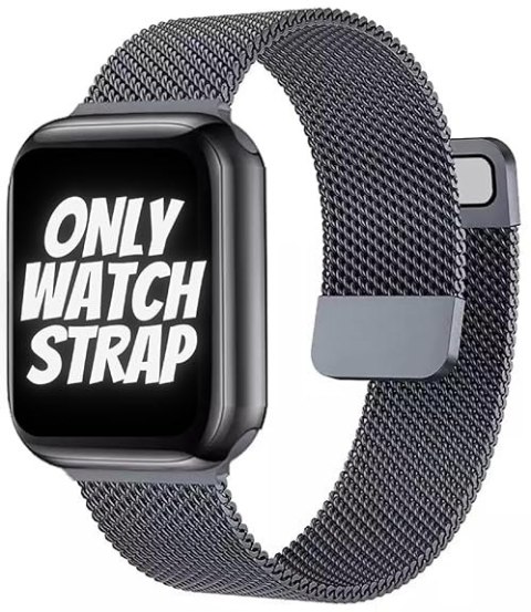 PASEK DO ZEGARKA APPLE WATCH 1/2/3/4/5/6/7/8/9/10/SE 42/44/45 CZARNY STAL PASEK DO ZEGARKA APPLE WATCH 1/2/3/4/5/6/7/8/9/10/SE 42/44/45 CZARNY STAL