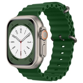 PASEK DO ZEGARKA APPLE WATCH 1/2/3/4/5/6/7/8/9/10/SE 42/44/45 ZIELONY