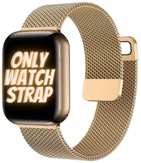 PASEK DO ZEGARKA APPLE WATCH 1/2/3/4/5/6/7/8/9/10/SE 42/44/45 ZŁOTY STAL PASEK DO ZEGARKA APPLE WATCH 1/2/3/4/5/6/7/8/9/10/SE 42/44/45 ZŁOTY STAL
