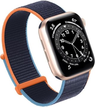 PASEK DO ZEGARKA APPLE WATCH 1/2/3/4/5/6/7/8/9/10/SE 42/44/45mm GRANATOWY