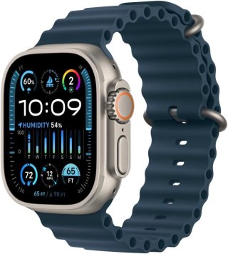 PASEK DO ZEGARKA APPLE WATCH 1/2/3/4/5/6/7/8/9/10/SE 42/44/45mm NIEBIESKI