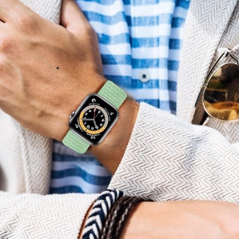 PASEK DO ZEGARKA APPLE WATCH 1/2/3/4/5/6/7/8/9/SE 38/40/41mm JASNY ZIELONY PASEK DO ZEGARKA APPLE WATCH 1/2/3/4/5/6/7/8/9/SE 38/40/41mm JASNY ZIELONY
