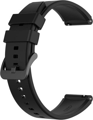 PASEK DO ZEGARKA Huawei Watch GT2 Pro/GT2 e/GT 2 46 mm CZARNY SILIKON 22mm