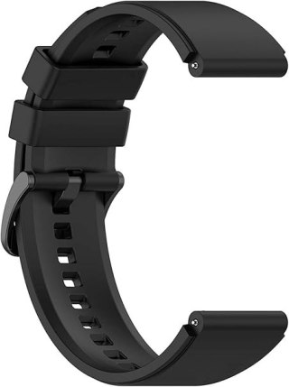 PASEK DO ZEGARKA Huawei Watch GT2 Pro/GT2 e/GT 2 46 mm CZARNY SILIKON 22mm