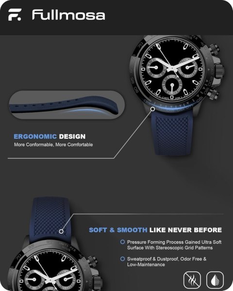 PASEK DO ZEGARKA Samsung Galaxy Watch/Huawei Watch NIEBIESKI SILIKON 22mm PASEK DO ZEGARKA Samsung Galaxy Watch/Huawei Watch NIEBIESKI SILIKON 22mm