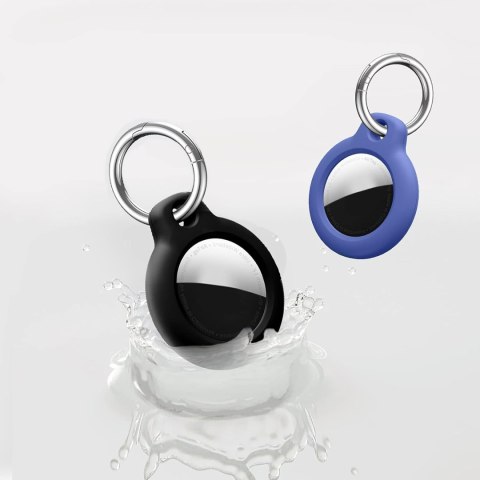 2x ETUI NA AIRTAG Z KÓŁKIEM BRELOCZEK NIEBIESKI CZARNY 2x ETUI NA AIRTAG Z KÓŁKIEM BRELOCZEK NIEBIESKI CZARNY