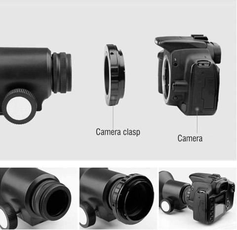 ADAPTER OBIEKTYWU APARATU CANON EOS EF EF-S DO LUNETY T2 CZARNY ADAPTER OBIEKTYWU APARATU CANON EOS EF EF-S DO LUNETY T2 CZARNY